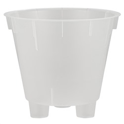 Горшок для цветов InGreen Manhattan Orchid 160 мм, 1,6 л, c дренажной вставкой IG670610999 прозрачный