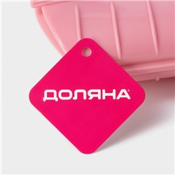 Конверт для запекания Доляна «Макси», силикон, 26×14×7.5 см, цвет розовый