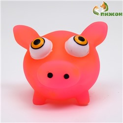 УЦЕНКА Игрушка для собак "Свин" 12 см, розовая