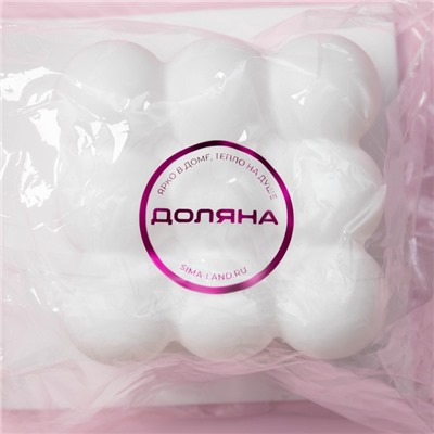 Молд Доляна «Рафаэль», силикон, 6×6×6 см, белый