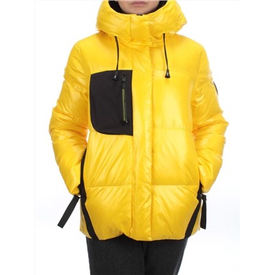 8329 YELLOW Куртка зимняя женская (200 гр. холлофайбера)