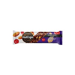 «Nut&Go», батончик Миндаль, арахис, клюква, 36 г (упаковка 18 шт)