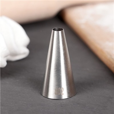Насадка кондитерская KONFINETTA «Круг», d=2.4 см, выход 0.6 см, нержавеющая сталь