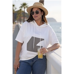 Блуза Мелика (белая) Б13939-1М