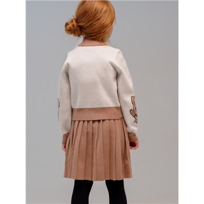 Комплект для девочки: кардиган, юбка