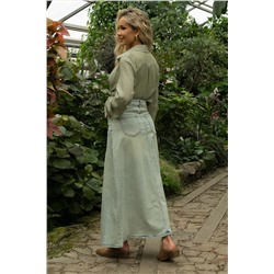 Юбка Ванда (сине-желтая) Ю13449-12М