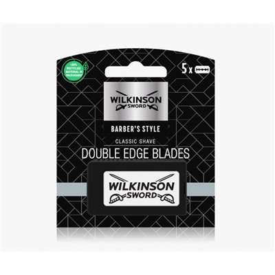 Wilkinson Double Edge Blades, 5 Klingen  Двойные лезвия, 5 лезвий