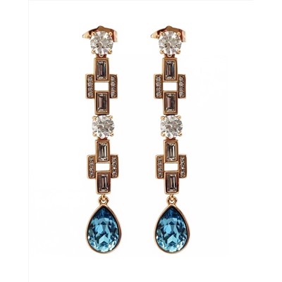 Серьги с кристаллами Swarovski