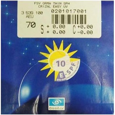 Линза Essilor 1.5 Orma Thin Crizal Easy UV