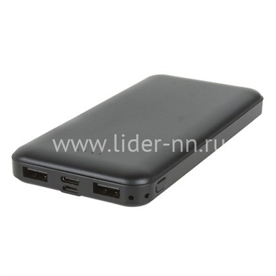 Портативное ЗУ (Power Bank) 10000mAh (MAIMI Mi1) 2USB/Micro/Type-C (черный)