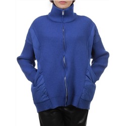 3155 BLUE Куртка-кардиган женская (90% хлопок, 10% синтепон)