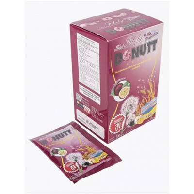 Клетчатка растворимая питьевая со вкусом  маракуйи, Donutt ,саше 20 г.