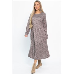 Платье Андреа (коричневое) П14852-25М