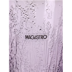 Бокал для вина Magistro «Французская лаванда», 310 мл, 16.4×8.9 см, стекло, сиреневый
