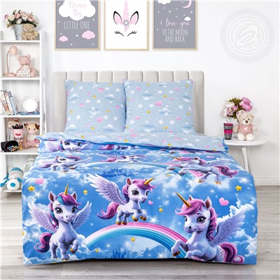 КПБ Единорожки поплин Арт Дизайн