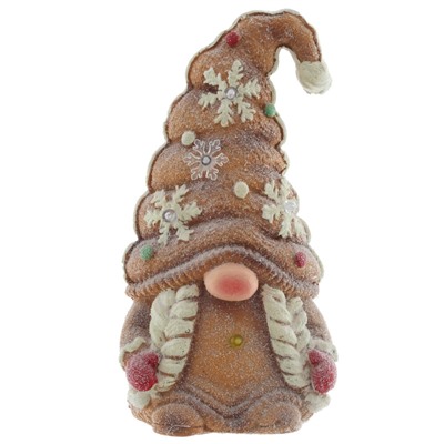 Фигурка декоративная с подсветкой "Гном"(3хААА,н/п), L21,5 W16 H41 см