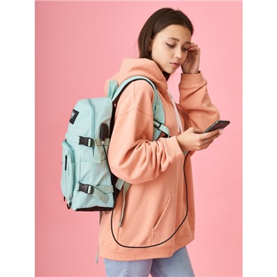 Рюкзак "Монохром" мятный