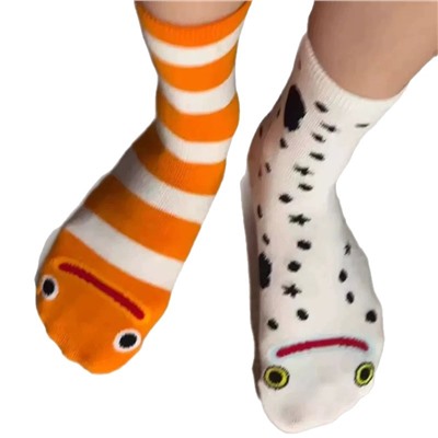 Brand cartoon summer knee socks, mid-length, internet celebrity