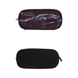 Пенал-футляр 95x220x70 мм, мягкий, ткань, deVENTE Luxury Car, для мальчика