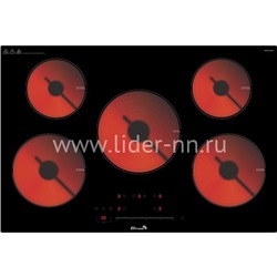 Варочная панель электрическая ELTRONIC (88-08) 5 конфорок (черная)