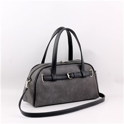 Сумка 361 македония серый+черный ХИТ продаж