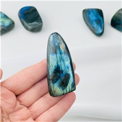 Радуга Самоцветов Срез (экран) из камня Лабрадор полированный в ассортименте