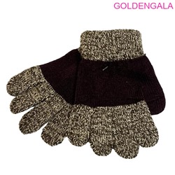 Перчатки для мальчика двойная вязка длина 12 см Арт 3 тип 6