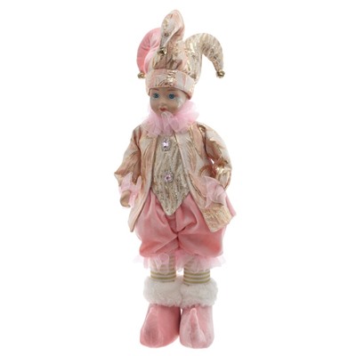 GAEM Игрушка набивная "Клоун"(муз, движ), L17 W14 H48 см