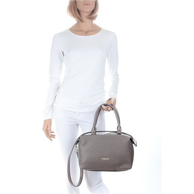 Женская сумка экокожа Richet 2724-08-08 Графит microfiber