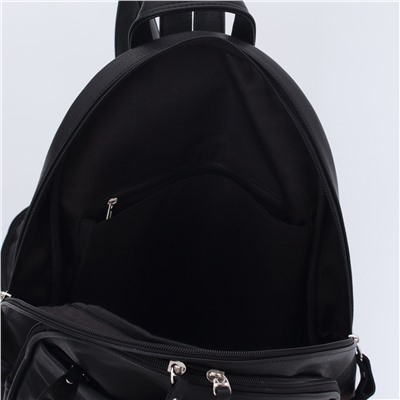 Женская сумка экокожа Richet 2696-08 черный microfiber