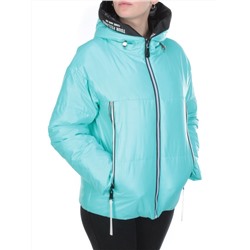 8278 TURQUOISE Куртка демисезонная женская BAOFANI (100 гр. синтепон)
