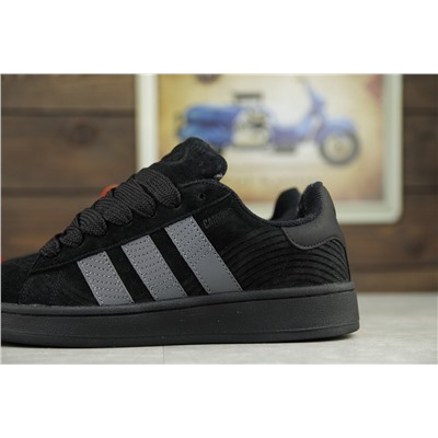 Зимние Adidas Campus из натуральной замши