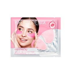 Гидрогелевые патчи для век с розой FAYANKOU Pure Rose Eye Mask, 7.9 гр