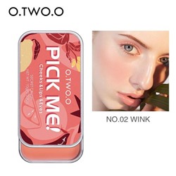 Многофункциональная палитра для макияжа O.TWO 3в1 Pick Me! 10g №02 Wink