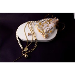 Двойное колье "Тандем стиля" + Подарок