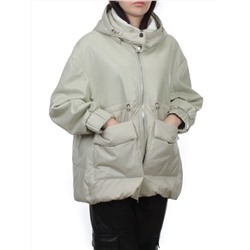 H24-210 LT. OLIVE Куртка демисезонная женская (100 гр. холлофайбер)