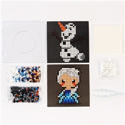 Мозаика 3 в 1 «Холодное сердце», аквамозаика, термомозаика и мозаика из EVA, 4+