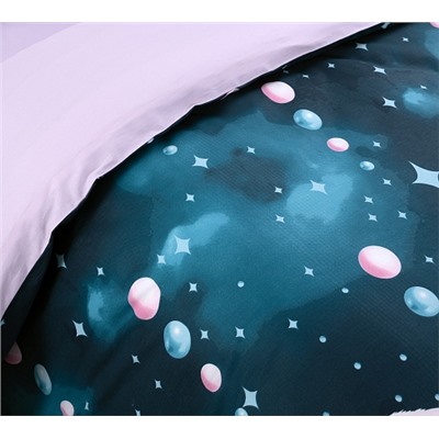 Ткань перкаль Молодежка / Розовый фламинго 1 (основа)