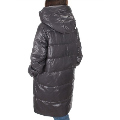 S21121 DK.GRAY Куртка зимняя женская (150 гр. холлофайбера)