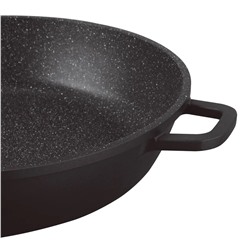 818-009 Сотейник 3,9л с крышкой 28см в под.уп.(х6)Алюминий