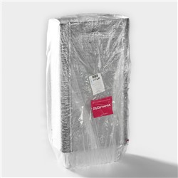 Форма из фольги для выпечки и запекания Доляна, 900 мл, 22×11×6,5 см