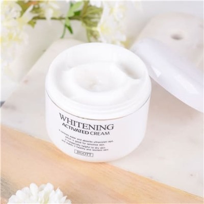 Jigott Антивозрастной крем для лица осветляющий / Whitening Activated Cream, 100 мл