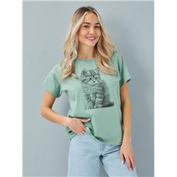 Футболка женская арт. 12722/Kitten