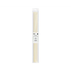 Бумага крепированная ТРИ СОВЫ, 50*250см, 32г/м2, шампань, в рулоне, пакет с европодвесом