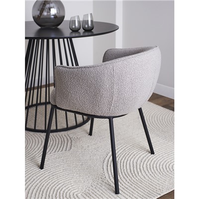 Стул Paal, букле, серый