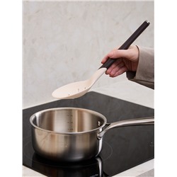 Шумовка SmartChef, 31 см, бежевая/бордовая