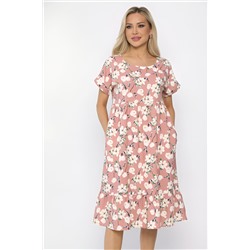 Платье Оксана (пудра) П13679-48М