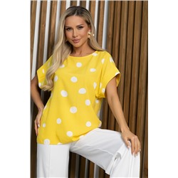 Блуза Любава (желтая) Б13150-41М