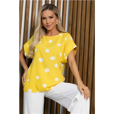 Блуза Любава (желтая) Б13150-41М