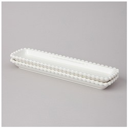 НАБОР БЛЮД LEFARD "PEARL" ПРЯМОУГ. 2 ШТ. 29*7,5*3 СМ (КОР=18НАБ.)